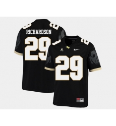 Men Ucf Knights Cordarrian Richardson Black College Football Aac Jersey