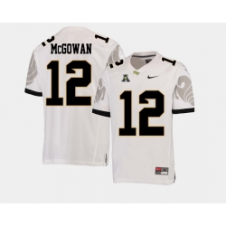 Men Ucf Knights Taj Mcgowan White College Football Aac Jersey