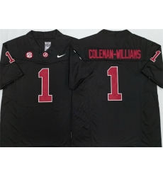 Men Alabama Crimson Tide 1 Ryan Alexander Coleman Williams Jr Black F U S E 2026 Stitched Football Jersey Men Alabama Crimson Tide 1 Ryan Alexander Coleman Williams Jr Black F U S E 2026 Stitched Football Jersey