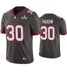 Men Ke'Shawn Vaughn Buccaneers Pewter Super Bowl Lv Vapor Limited Jersey