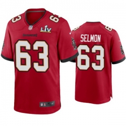 Men Lee Roy Selmon Buccaneers Red Super Bowl Lv Game Jersey