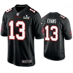 Men Mike Evans Buccaneers Black Super Bowl Lv Game Fashion Jersey