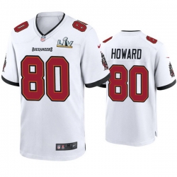 Men O.J. Howard Buccaneers White Super Bowl Lv Game Jersey