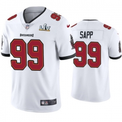 Men Warren Sapp Buccaneers White Super Bowl Lv Vapor Limited Jersey