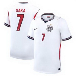 Men 7Bukayo Saka England Jersey   2