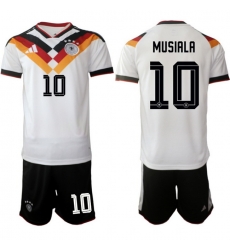 Germany 2026 FIFA World Cup Soccer Jersey White #10 MUSIALR Germany 2026 FIFA World Cup Soccer Jersey White #10 MUSIALR