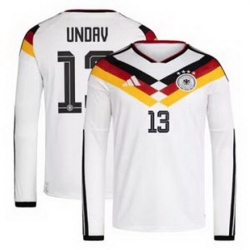 Men 13Deniz Undav Germany National Team Jersey   4