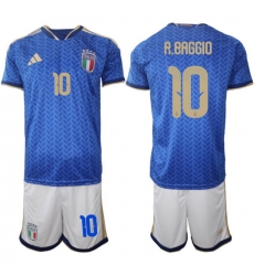 Italy 2026 FIFA World Cup Soccer Jersey Blue #10 R.BAGGIO Italy 2026 FIFA World Cup Soccer Jersey Blue #10 R.BAGGIO