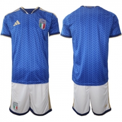Italy 2026 FIFA World Cup Soccer Jersey Blue BLANK