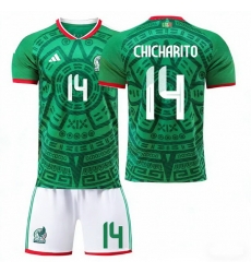 2026 FIFA World Cup Mexico Soccer Home Jersey #14