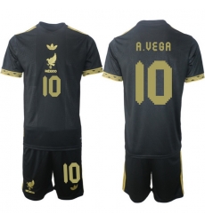 Men Mexico 2025 Soccer Jerseys BlackGold #10 A.VEBA Men Mexico 2025 Soccer Jerseys BlackGold #10 A.VEBA