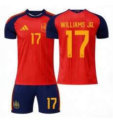 2026 FIFA World Cup Spain Soccer Home Jersey #17