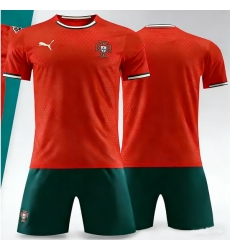 2026 FIFA World Cup Portugal Soccer Home Jersey Blank II