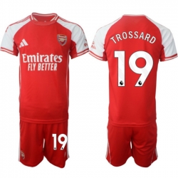 Men Arsenal 2026 Soccer Jerseys Red #19 TROSSARD