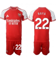 Men Arsenal 2026 Soccer Jerseys Red #22 RAYA Men Arsenal 2026 Soccer Jerseys Red #22 RAYA