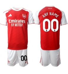 Men Arsenal 2026 Soccer Jerseys Red White CUSTOM