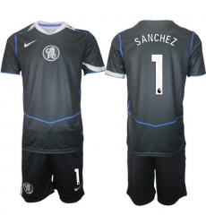 Men Chelsea 2026 Soccer Jerseys DarkGrey #1 SANCHEZ Men Chelsea 2026 Soccer Jerseys DarkGrey #1 SANCHEZ