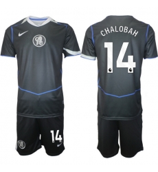 Men Chelsea 2026 Soccer Jerseys DarkGrey #14 CHALOBAH Men Chelsea 2026 Soccer Jerseys DarkGrey #14 CHALOBAH