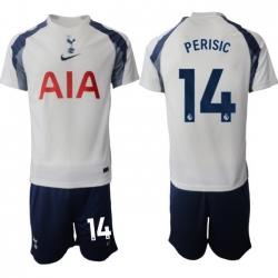 Men Tottenham Hotspur 2026 Soccer Jerseys White #14 PERISIC