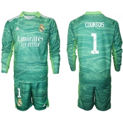 Men Real Madrid Long Sleeve Soccer Jerseys 547