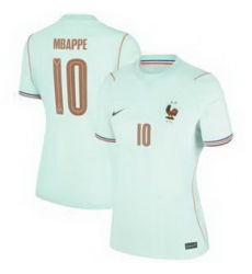 Women 10Kylian Mbappe France Jersey 4 Women 10Kylian Mbappe France Jersey 4