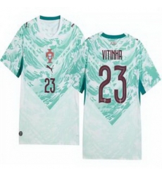 Women 23 Portugal Replica Vitinha Long Sleeve Away Jersey 1 Women 23 Portugal Replica Vitinha Long Sleeve Away Jersey 1