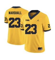 Youth Marshall 23 jersey Yellow Youth Marshall 23 jersey Yellow