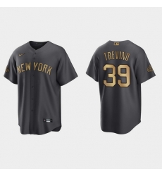 Men Jose Trevino New York Yankees 2022 Mlb All Star Game Charcoal  Jersey