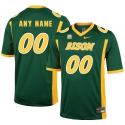 North Dakota State Customized Jersey Green