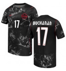 Men 17 Canada Tajon Buchanan Replica Away 2 Men 17 Canada Tajon Buchanan Replica Away 2