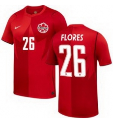 Men 26 Canada Marcelo Flores Replica Away 1 Men 26 Canada Marcelo Flores Replica Away 1