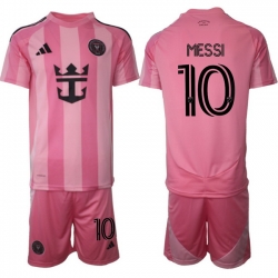 Men Inter Miami CF 2026 Soccer Jerseys Pink #10 MESSI