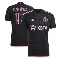 Men's Inter Miami CF Josef Martinez adidas Black 2023 La Noche Replica Player Jersey