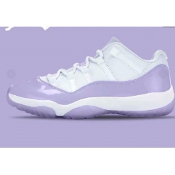 Women Air Jordan 11 Low Pure Violet shoes