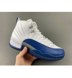 Air Jordan 12 Retro Men Shoes FrenchBlue 130690 113