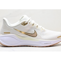 Nike Air Zoom Pegasus 41 White Gold Women Shoes