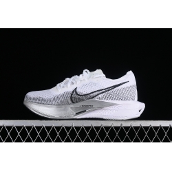 ZOOMX VAPORFLY NEXT 3 WHITE PARTICLE GREY METALLIC SILVER DARK SMOKE GREY