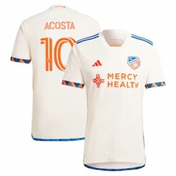 Men FC Cincinnati Luciano Acosta 2024 25 Away Replica White