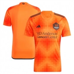 Men Houston Dynamo Blank 2023 24 Home Replica Orange