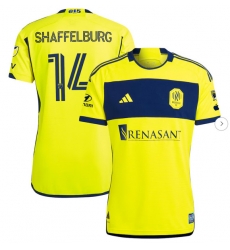 Mens Nashville SC Jacob Shaffelburg adidas Yellow 2024 The 615 Kit Authentic Player Jersey Mens Nashville SC Jacob Shaffelburg adidas Yellow 2024 The 615 Kit Authentic Player Jersey