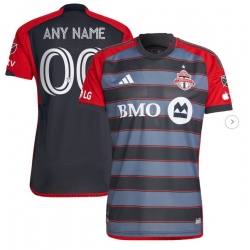 Men's Toronto FC adidas Gray 2023 Club Kit Authentic Custom Jersey