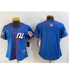 Youth National League St  Louis Cardinals Blank Blue 2025 All Star Edition Limited Stitched Baseball Jersey Youth National League St  Louis Cardinals Blank Blue 2025 All Star Edition Limited Stitched Baseball Jersey