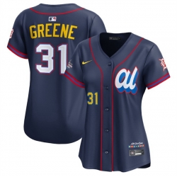 Women American League 31 Riley Greene Navy 2025 All Star Edition Limited Stitched Baseball Jersey  Women American League 31 Riley Greene Navy 2025 All Star Edition Limited Stitched Baseball Jersey
