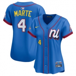 Women National League 4 Ketel Marte Blue 2025 All Star Edition Limited Player Jersey Stitched Baseball Jersey  Women National League 4 Ketel Marte Blue 2025 All Star Edition Limited Player Jersey Stitched Baseball Jersey