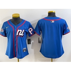 Women National League Pittsburgh Pirates Blank Blue 2025 All Star Edition Limited Stitched Baseball Jersey  Women National League Pittsburgh Pirates Blank Blue 2025 All Star Edition Limited Stitched Baseball Jersey