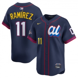 Men American League 11 Jos E9 Ram EDrez Navy 2025 All Star Edition Limited Stitched Baseball Jersey Men American League 11 Jos E9 Ram EDrez Navy 2025 All Star Edition Limited Stitched Baseball Jersey