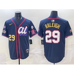 Men American League 29 Cal Raleigh Navy 2025 All Star Edition V3 Limited Stitched Baseball Jersey Men American League 29 Cal Raleigh Navy 2025 All Star Edition V3 Limited Stitched Baseball Jersey