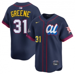 Men American League 31 Riley Greene Navy 2025 All Star Edition Limited Stitched Baseball Jersey Men American League 31 Riley Greene Navy 2025 All Star Edition Limited Stitched Baseball Jersey