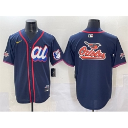 Men American League Baltimore Orioles Team Big Logo Navy 2025 All Star Edition Limited Stitched Baseball Jersey Men American League Baltimore Orioles Team Big Logo Navy 2025 All Star Edition Limited Stitched Baseball Jersey