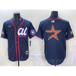 Men American League Houston Astros Team Big Logo Navy 2025 All Star Edition Limited Stitched Baseball Jersey 003 Men American League Houston Astros Team Big Logo Navy 2025 All Star Edition Limited Stitched Baseball Jersey 003